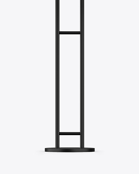 Stand with Poster Mockup PSD #1