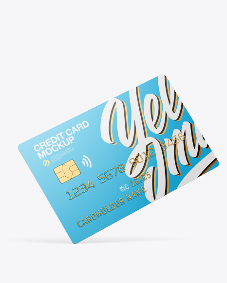 Credit Card Mockup