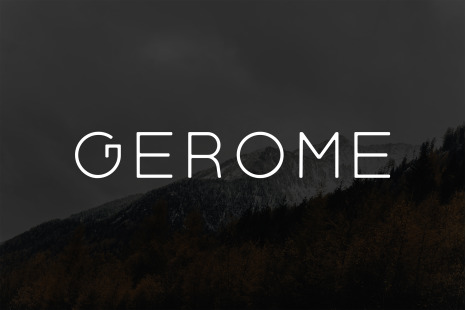 GEROME FONT