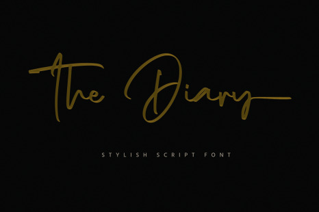 The Diary Font