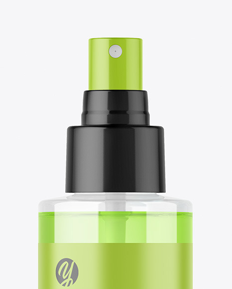 Clear Spray Bottle Mockup body spray 108216