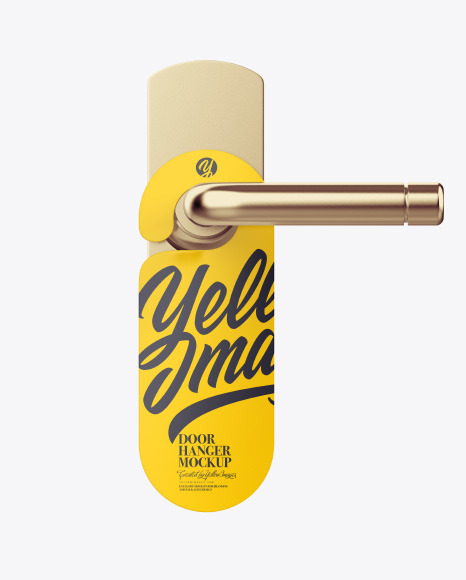 Door Hanger Mockup