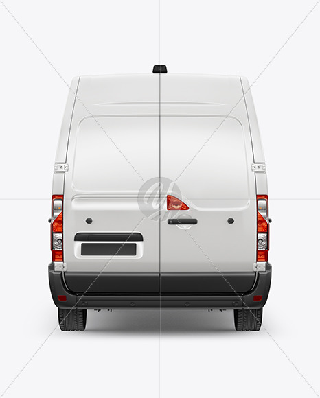 New Free Mockups – Panel Van Mockup – Back View – Download Now