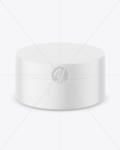 Matte Cosmetic Jar Mockup beauty 103546
