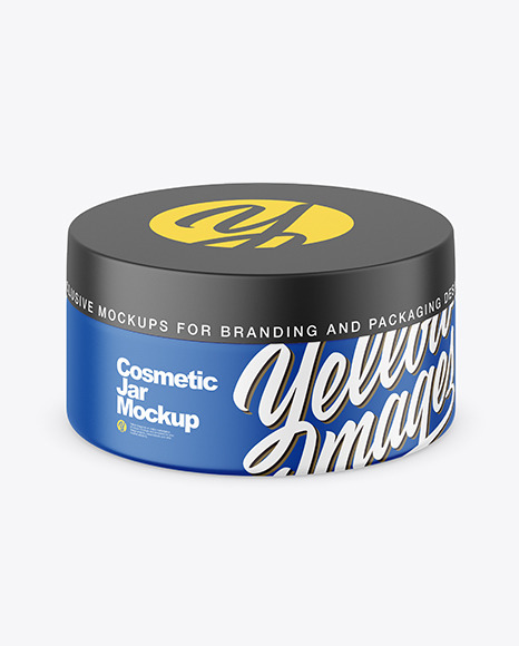 Matte Cosmetic Jar Mockup body 103547