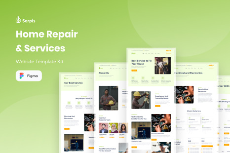 Serpis - Home Repair &amp; Service Website Template