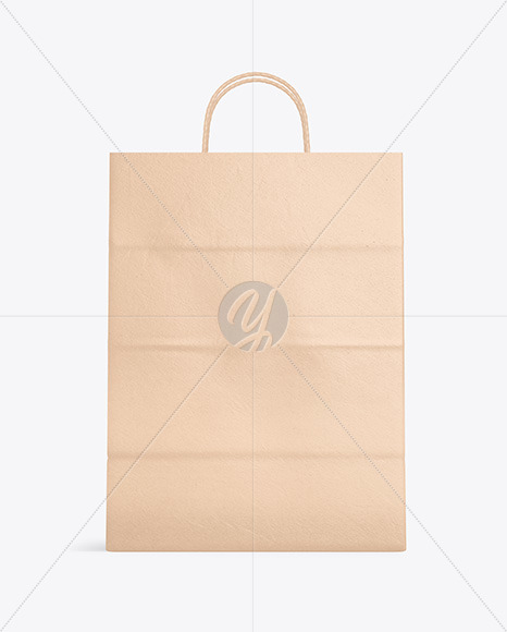 Free Popcorn Bag Mockup - Front View Bag & Sack Mockups