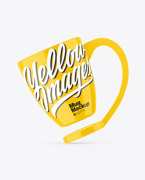 Glossy Mug Mockup