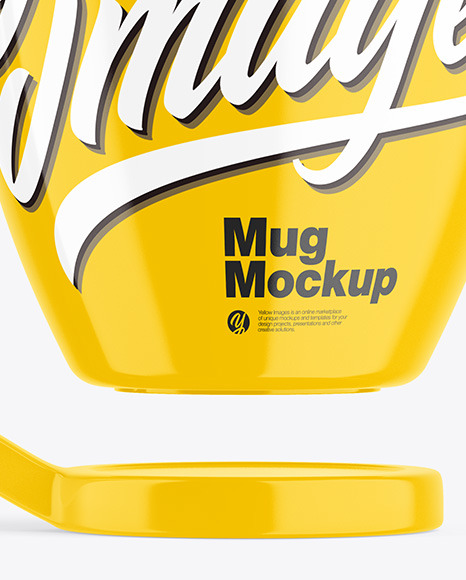 Glossy Mug Mockup ceranic coffee mug 162222