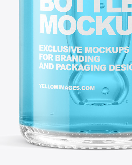 5ml Clear Glass Dropper Bottle Mockup dropper 162264