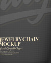 Jewelry Chain Mockup