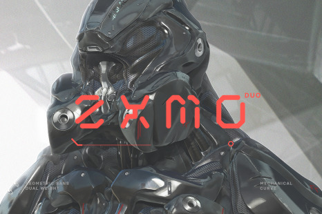 Zxmo Tech Font