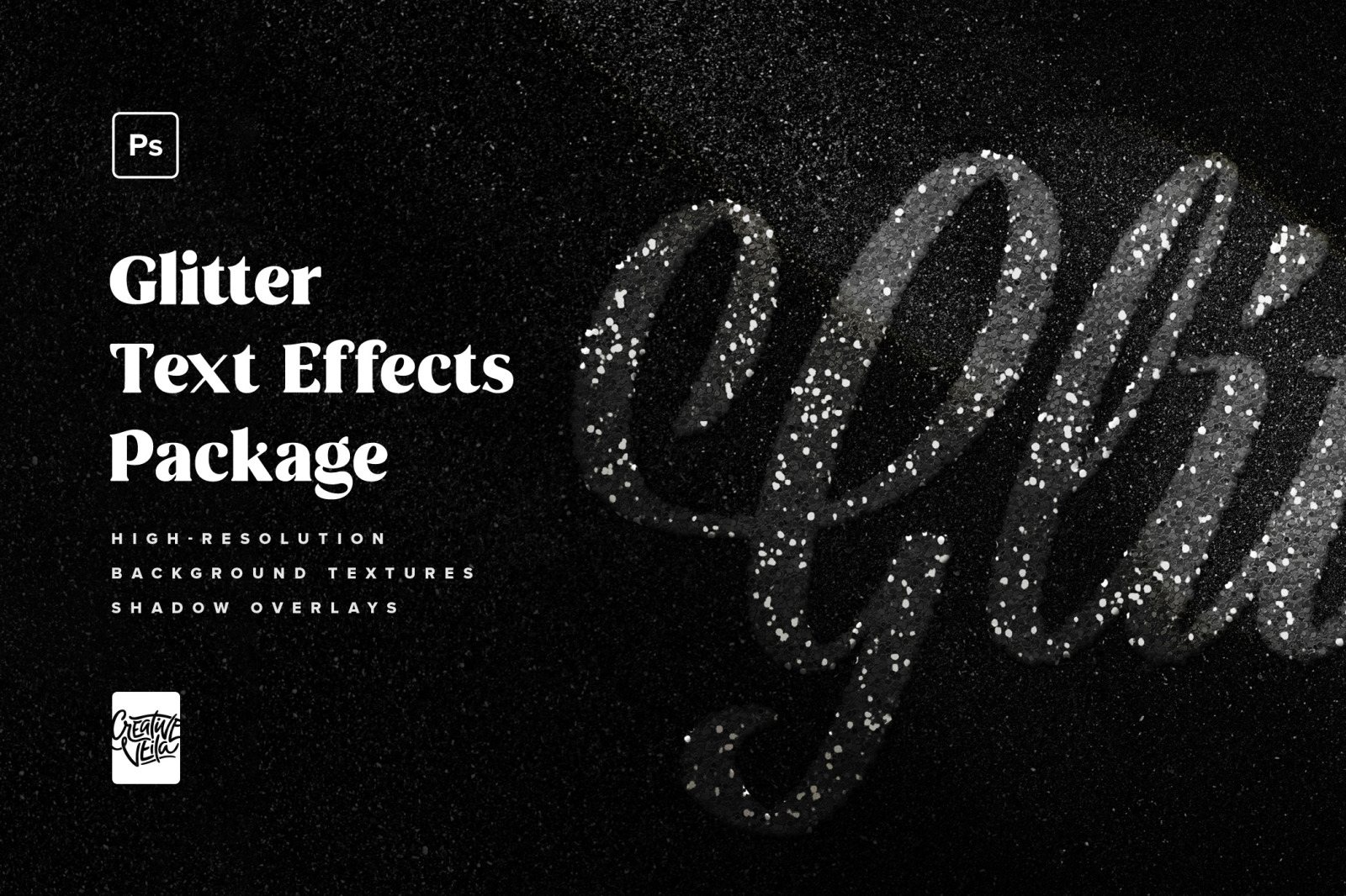 Glitter Photoshop Text Effects Pack