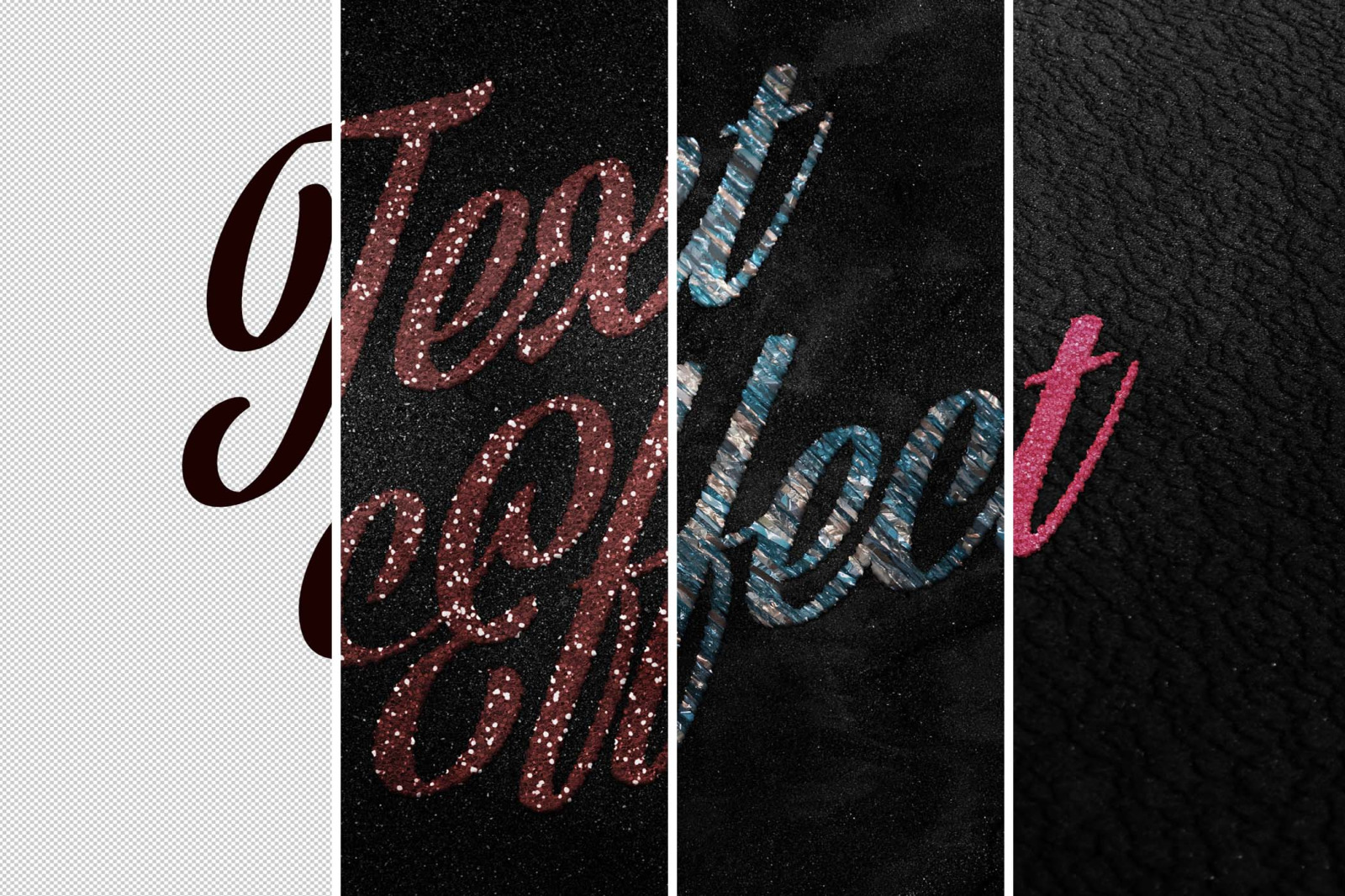 Glitter Photoshop Text Effects Pack