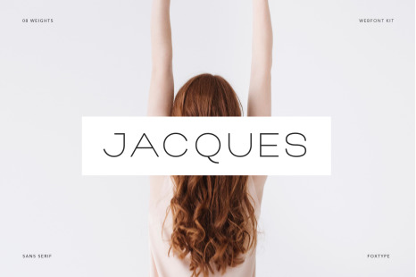 Jacques Display Typeface