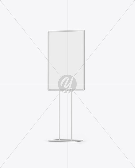 New Free Mockups – Metallic Stand Mockup – Download Now