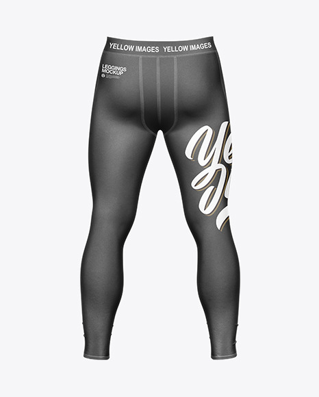 Men&#039;s Leggings Mockup