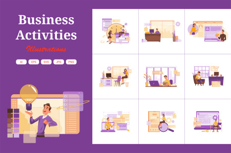 M380_Business Illustration Pack