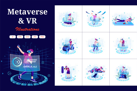 M385_VR Sports Illustration Pack