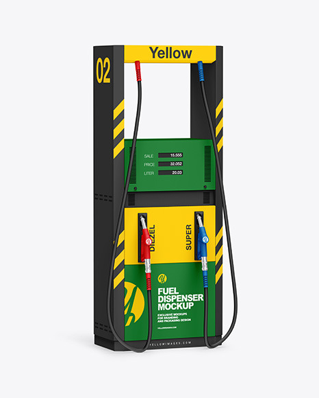 Fuel Dispenser Mockup
