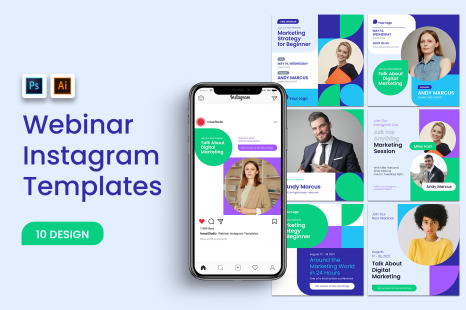 Webinar Instagram Post Templates