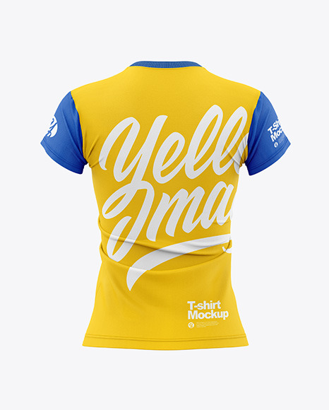 Women’s T-Shirt Mockup - Back View