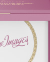 Jewelry Necklace Case Mockup