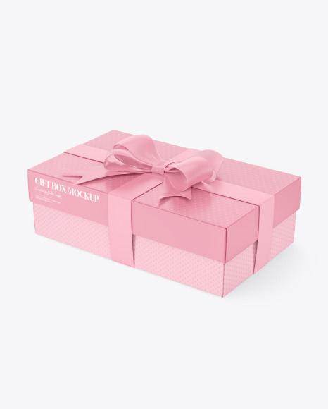 Gift Box Mockup