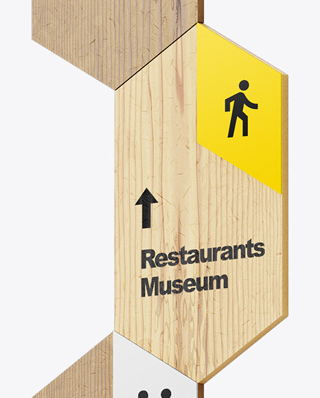 Wood Sign Mockup
