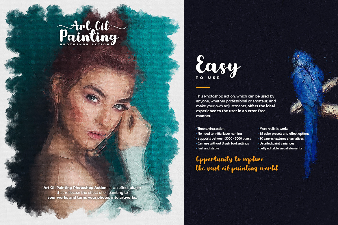 oil paint plugin for photoshop actions