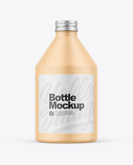 Matte Bottle Mockup