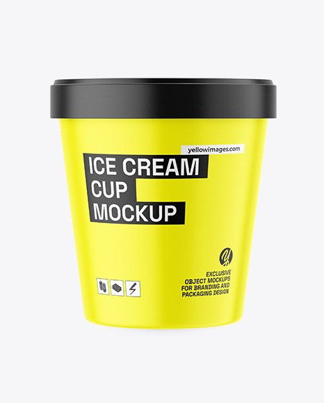 Matte Plastic Cup Mockup