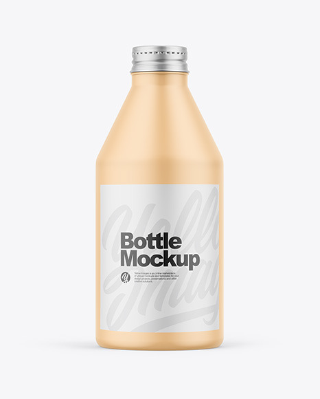 Matte Bottle Mockup