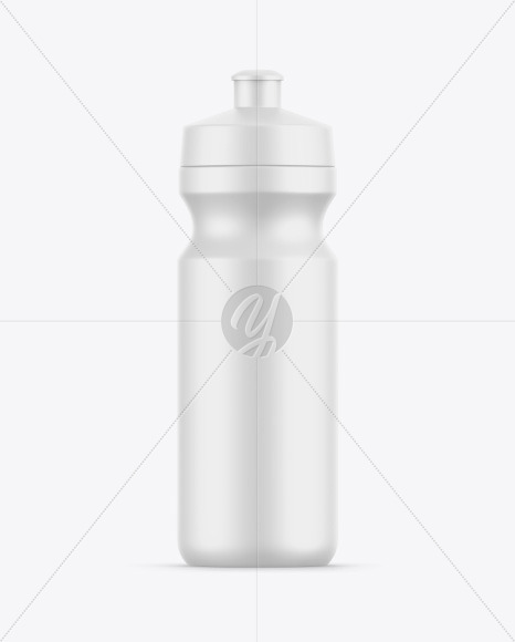 Matte Sports Bottle Mockup