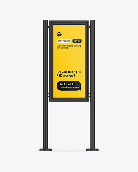 Advertising Board Mockup