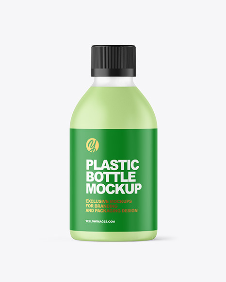 Frosted Liquid Soap Bottle Mockup