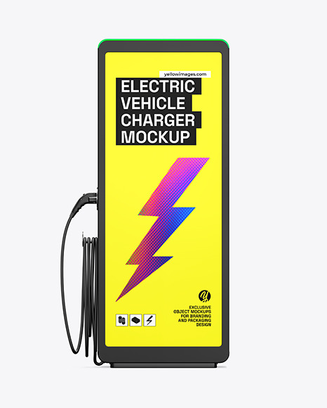 Electric Vehicle Charger Mockup