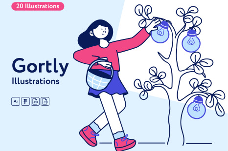 Gortly Illustrations
