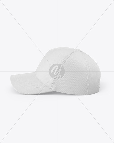 Baseball Cap Mockup - Side View
