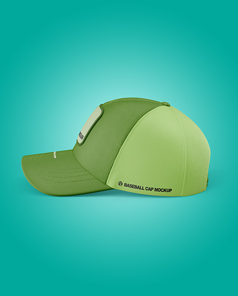 Baseball Cap Mockup - Side View
