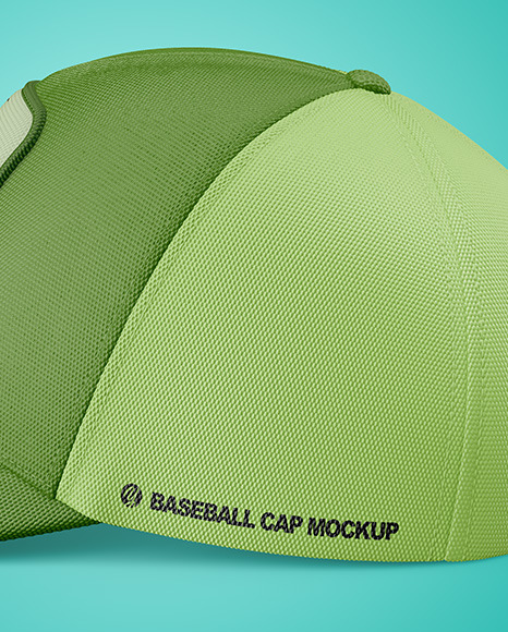 Baseball Cap Mockup - Side View