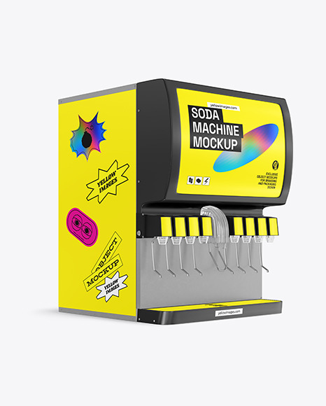 Soda Machine Mockup