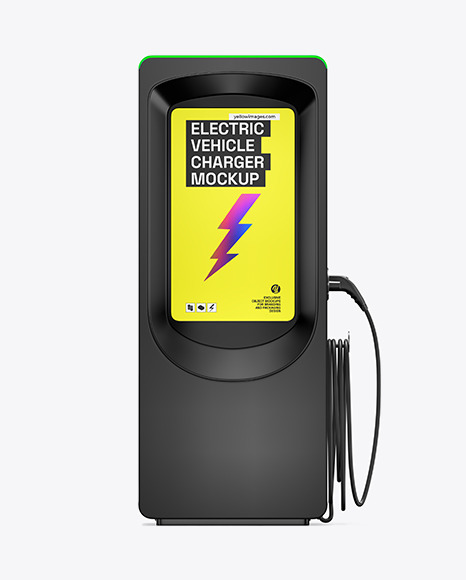 Electric Vehicle Charger Mockup