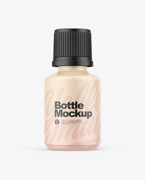 Matte Bottle Mockup