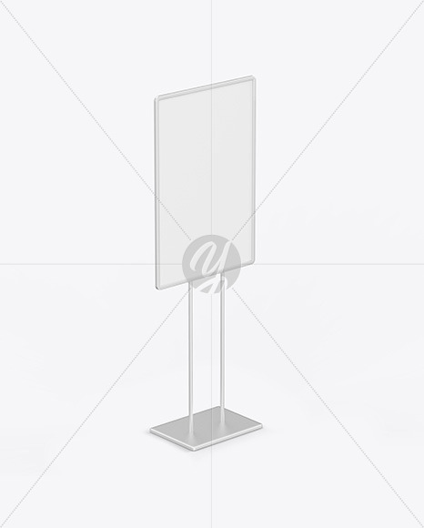 New Free Mockups – Metallic Stand Mockup – Download Now