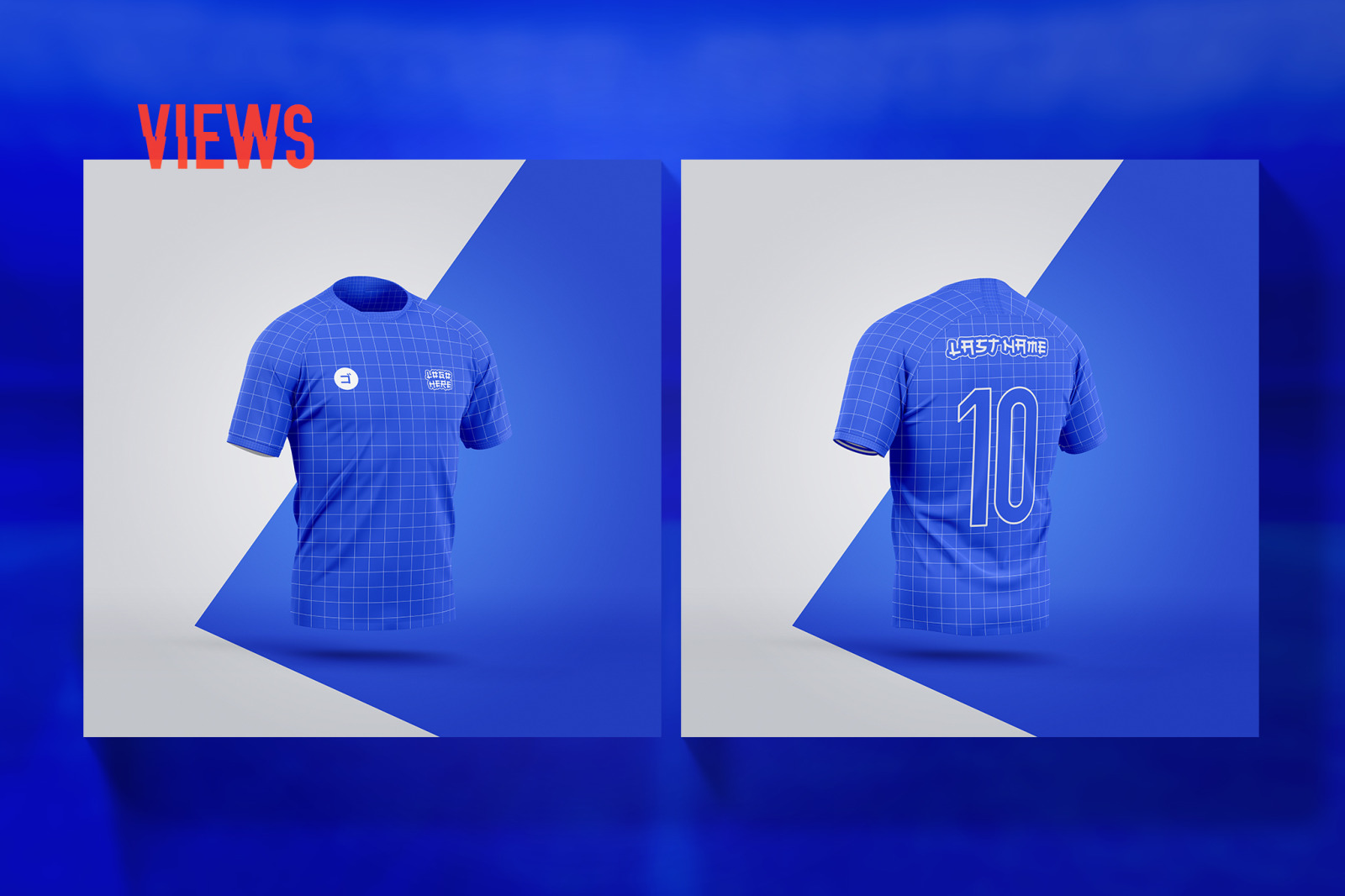 Sport T-Shirts Mockups Set