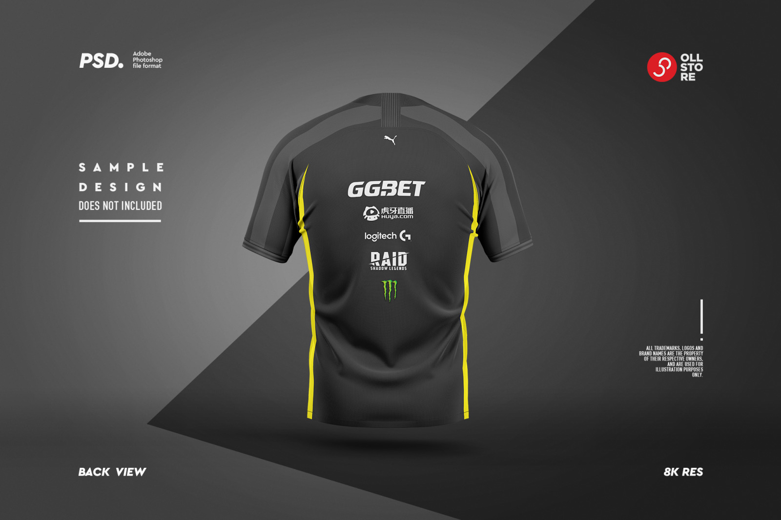 Sport T-Shirts Mockups Set