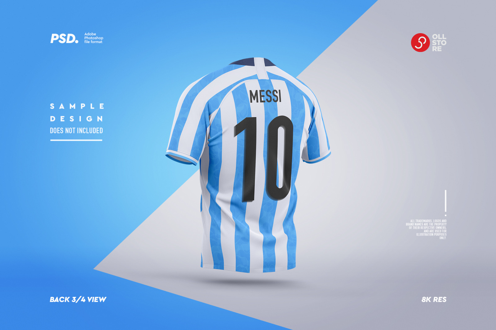 Sport T-Shirts Mockups Set