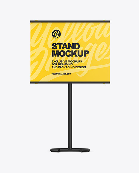 Advertising Stand Mockup - Free Download Images High Quality PNG, JPG