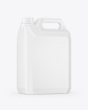 Plastic Jerry Can Mockup